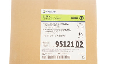 Halyard 95121 ULTRA Surgical Gown, X-Large, Sterile - Case of 30